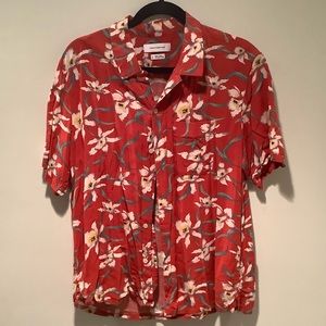 Urban Outfitters Hawaiian Collared T Size L
